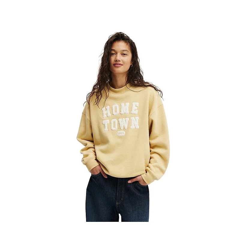Cotton On Women's Graphic Crew Sweatshirt