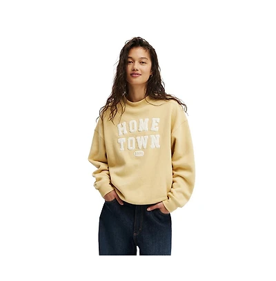 Cotton On Women's Graphic Crew Sweatshirt