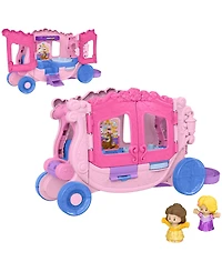 Little People Disney Princess Pull-Along Musical Carriage, 2 Figures
