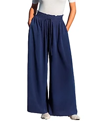 Cupshe Women's Light and Loose Blue Pants