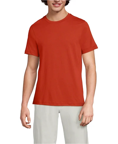 Lands' End Men's Short Sleeve Cotton Supima Tee