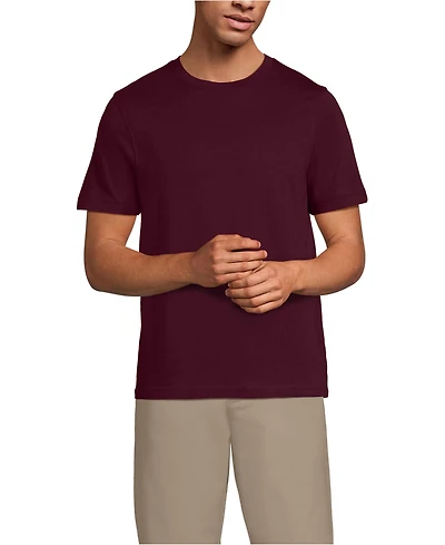 Lands' End Men's Short Sleeve Cotton Supima Tee