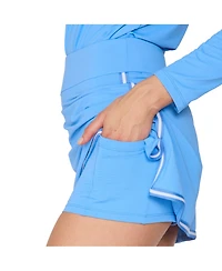 G Lifestyle Clothing Women's Stripe Skort