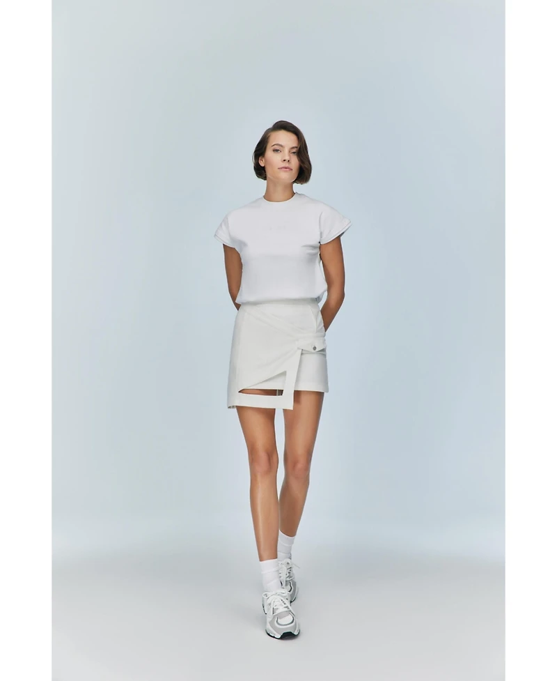 Jendue Women's Ron Eye Mini Skirt