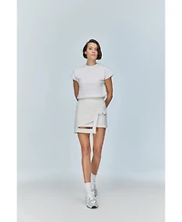 Jendue Women's Ron Eye Mini Skirt