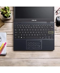 Kuu Vivobook Go 11.6” Hd Slim Laptop, Intel Dual Core N4500, Intel Graphics, 4GB, 128GB, Windows 11 Home, SonicMaster, ErgoSense, Black, L210KA