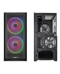 Lian-Li Case Lancool 216RX Middle Tower 4.0mm Tg Pwm Fans Black