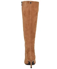 Nine West Women's Kimdee 9X9 Wide Calf Tall Stiletto Dress Boots