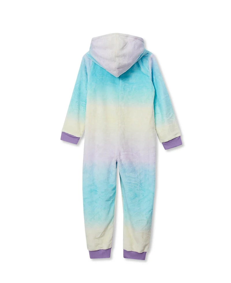 Lands' End Kids Hooded Plush Onesie