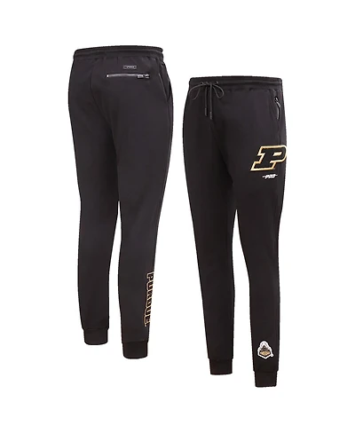 Pro Standard Men's Black Purdue Boilermakers Classic Dk Jogger Pants