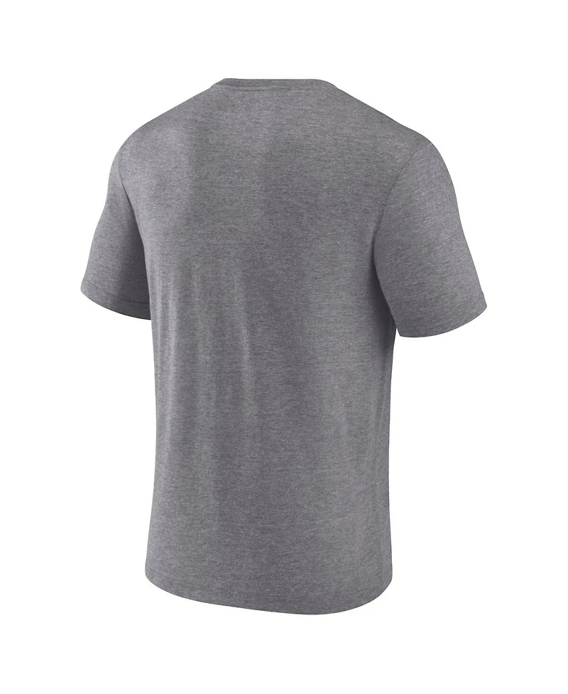 Fanatics Men's Heather Gray Tennessee Volunteers Favorite Play Tri-Blend T-Shirt