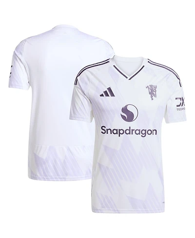 Adidas Men's White Manchester United 2025/26 Away Replica Jersey