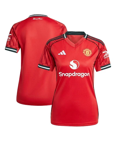 Adidas Women's Red Manchester United Home 2025/26 Replica Jersey