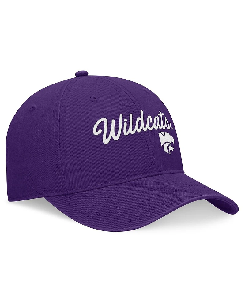 Top of the World Men's Purple Kansas State Wildcats Heritage CeeCee Adjustable Hat
