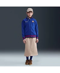 Nike Big Boys and Girls Blue Barcelona 2025/26 Home Academy Pro Anthem Performance Full-Zip Jacket