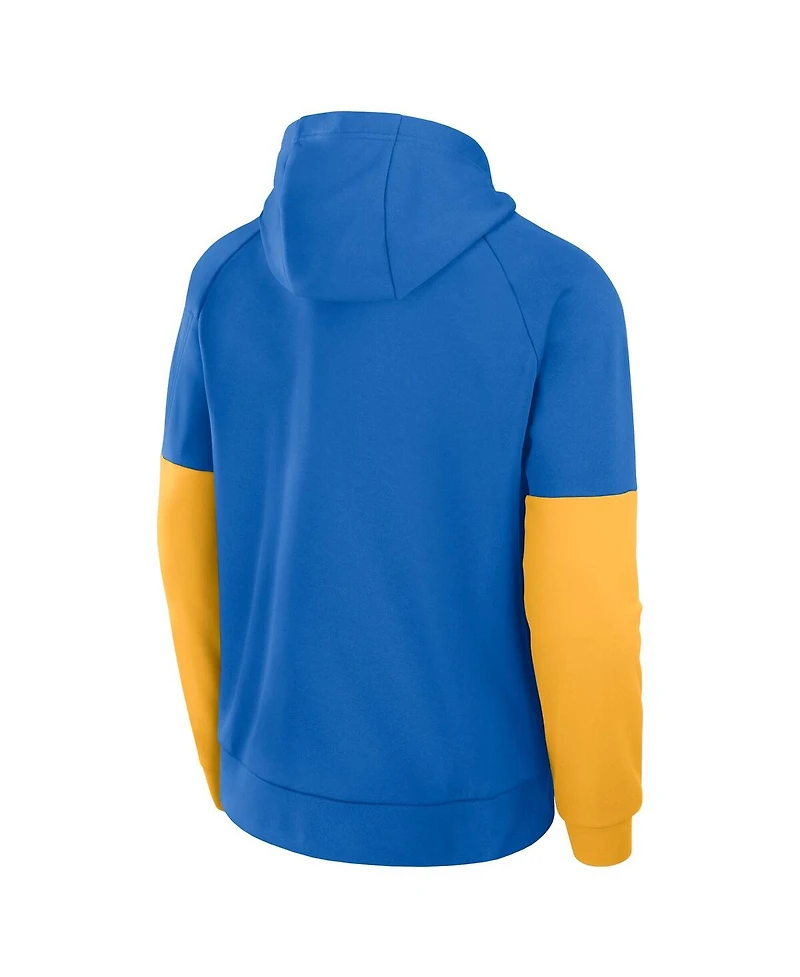Jordan Men's Blue Ucla Bruins Fitness Performance Pullover Hoodie