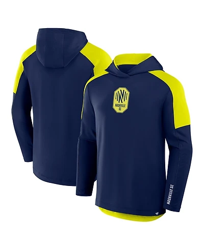 Fanatics Men's Navy Nashville Sc Red Card Transitional Pullover Hoodie