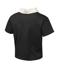 Outerstuff Big Girls Black San Francisco Giants Base Trainer Johnny Polo and Skort Set