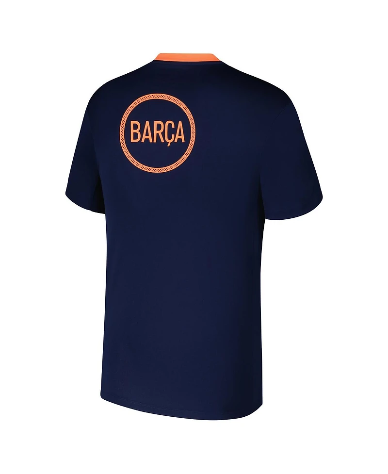 Nike Men's Navy Barcelona Third 2025/26 Academy Pro Pre-Match Jersey
