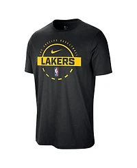 Nike Men's Black Los Angeles Lakers Authentic Practice T-Shirt