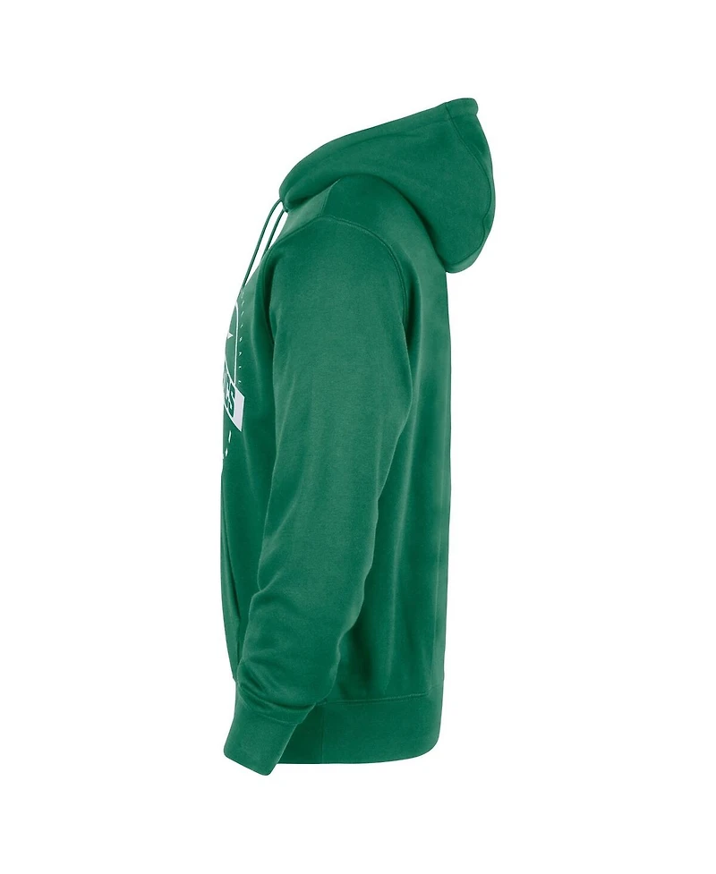 Nike Men's Kelly Green Boston Celtics 2025/26 Authentic Practice Club Pullover Hoodie