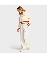Nike Women's Tan Texas Longhorns Legacy Half-Zip Sweatshirt
