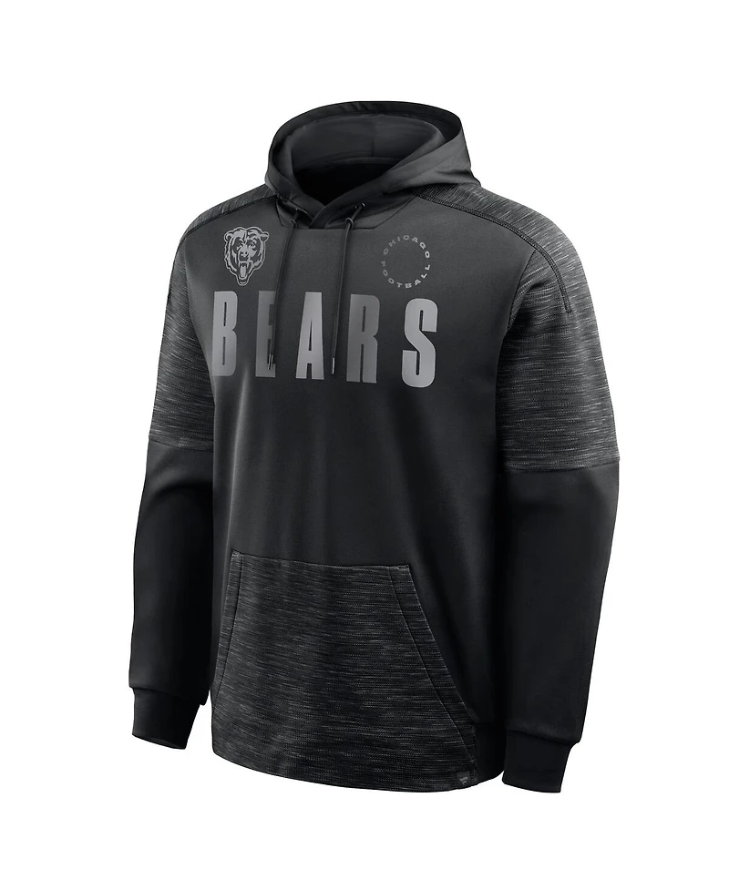 Fanatics Men's Black Chicago Bears Chip Shot Pullover Hoodie