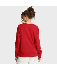 Fanatics Women's Red Kansas City Chiefs Hometown Legacy Long Sleeve T-Shirt