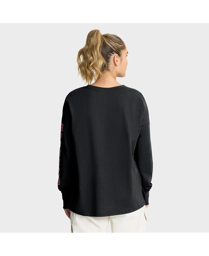 Fanatics Women's Black Atlanta Falcons Hometown Legacy Long Sleeve T-Shirt