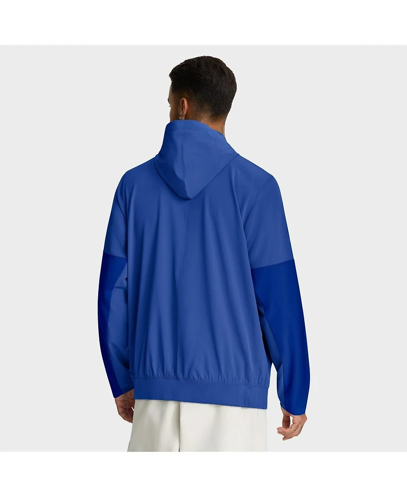 Nike Men's Royal Duke Blue Devils Anorak Half-Zip Hoodie Jacket