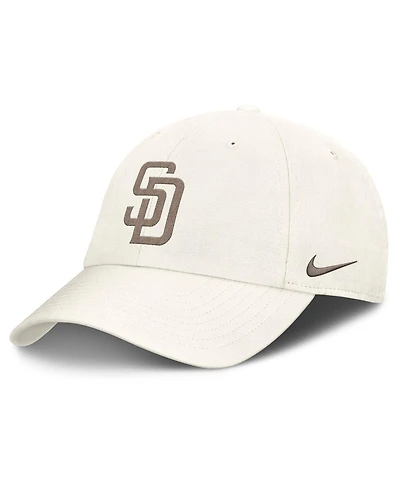 Nike Men's Stone San Diego Padres Club Adjustable Hat