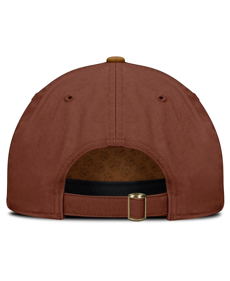 Fanatics Men's Brown New York Rangers Fall Leaves Timber Adjustable Hat