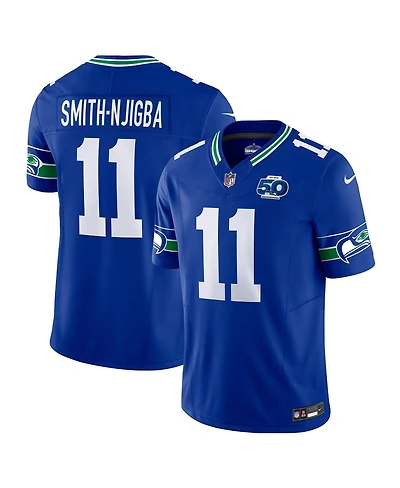 Nike Men's Jaxon Smith-Njigba Royal Seattle Seahawks 50th Season Vapor F.u.s.e. Limited Jersey