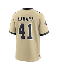 Nike Big Boys and Girls Alvin Kamara Gold New Orleans Saints Gameday Golds Alternate Game Player Jersey