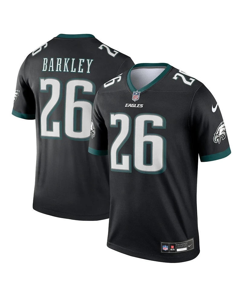 Nike Men's Saquon Barkley Black Philadelphia Eagles Legend Player Performance Jersey