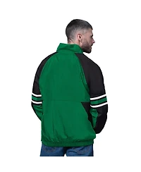 Starter Men's Kelly Green Philadelphia Eagles Vintage Logo Prospect Half-Zip Pullover