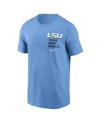 Nike Men's Valor Blue Lsu Tigers Record Shattered 2-Hit T-Shirt