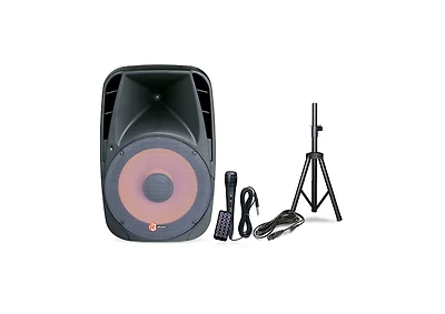 RadioShack Party Tower 2 Way P.a. Pa Speaker 8000 Peak Power With Stand and Remote Control 4001924