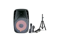 RadioShack Party Tower 2 Way P.a. Pa Speaker 8000 Peak Power With Stand and Remote Control 4001924