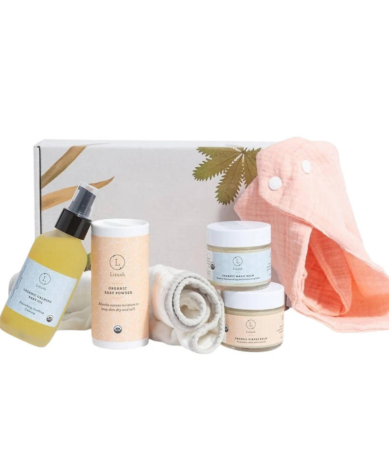 Lizush Newborn Care Routine Gift Set