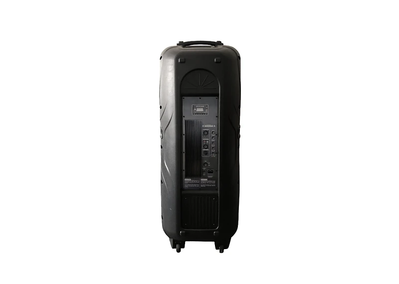 RadioShack 450W Party Tower Pa Speaker With Two 15 inch Woofers With Lights and Fm Radio 4001944