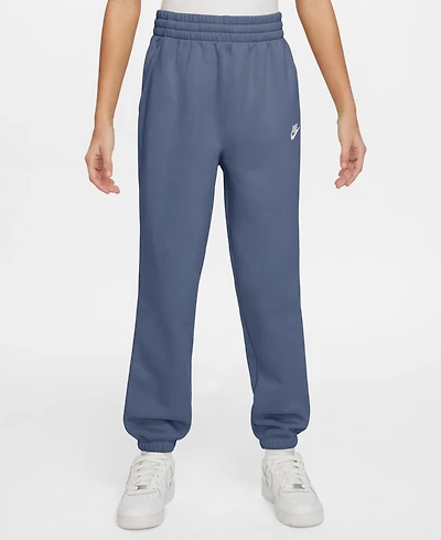 Nike Big Girls Sportswear Club Fleece Loose Logo Joggers