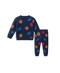 Andy & Evan Infant Boys Sports Baby Sweater Set