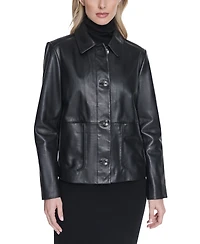 Cole Haan Women's Button Front Jacket