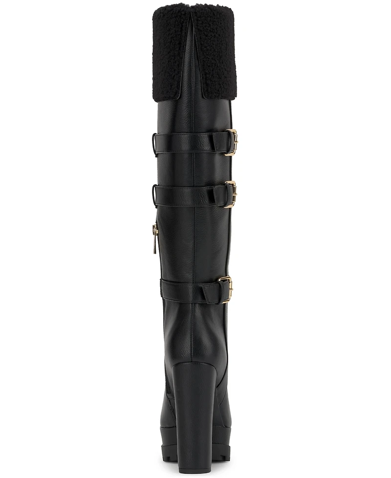 Jessica Simpson Women's Imerald Platform Cozy Tall Boots
