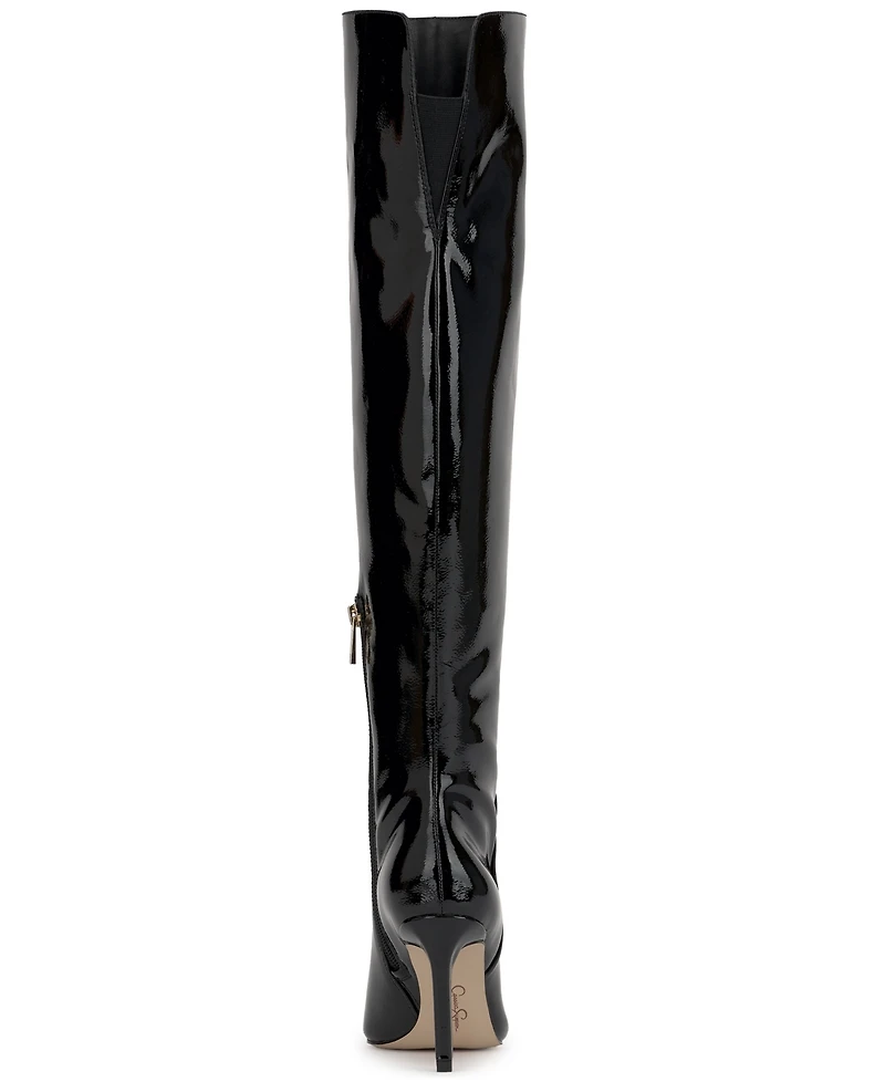 Jessica Simpson Women's Earon Over-The-Knee Stiletto Dress Boots