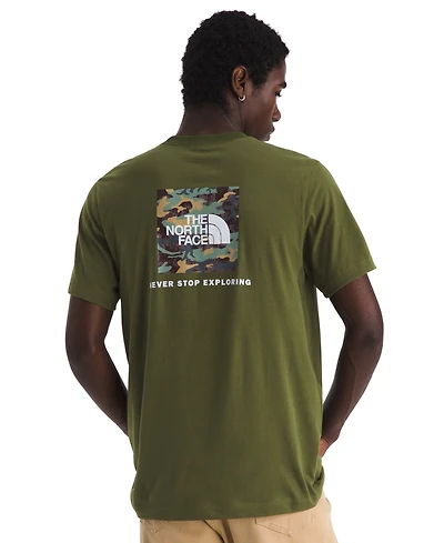 The North Face Men's Evolution Box Camo Fill Short Sleeve Graphic T-Shirt