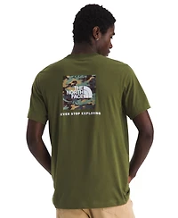 The North Face Men's Evolution Box Camo Fill Short Sleeve Graphic T-Shirt