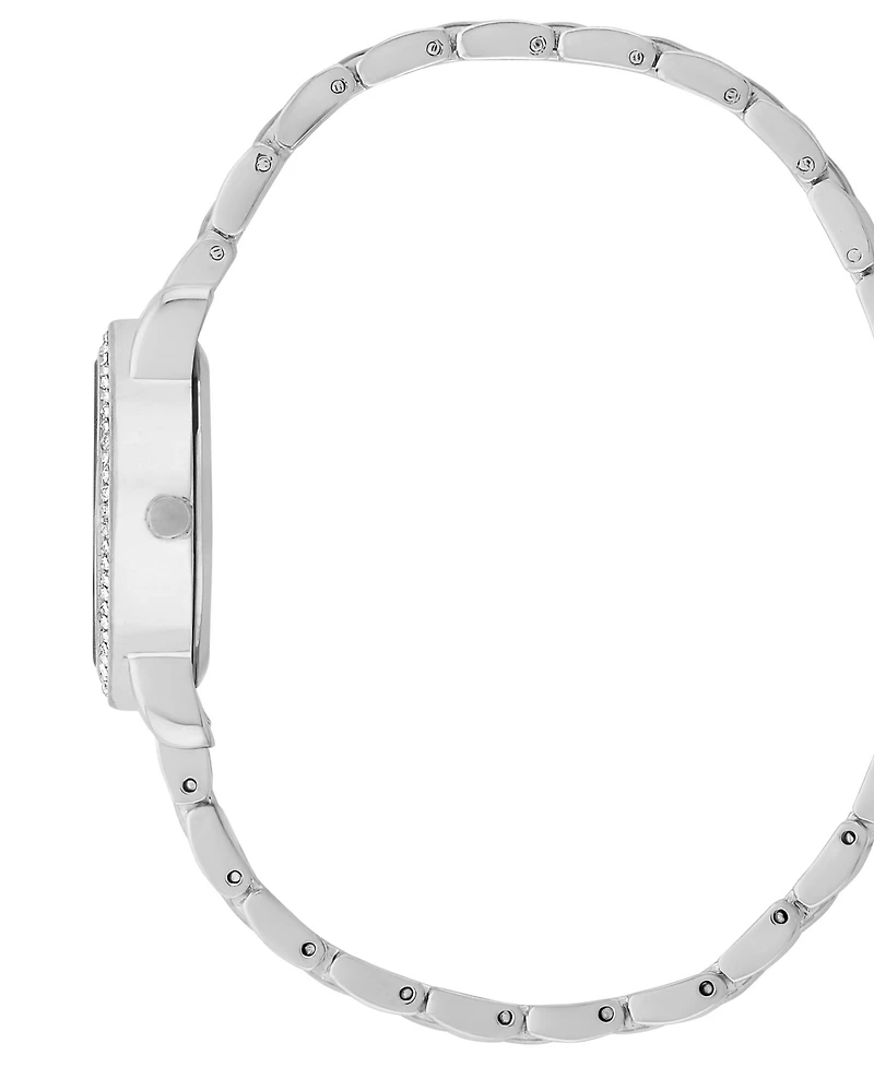 Bcbgmaxazria Women's Diamond Case Crystal Bezel Bracelet Watch