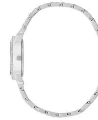 Bcbgmaxazria Women's Diamond Case Crystal Bezel Bracelet Watch